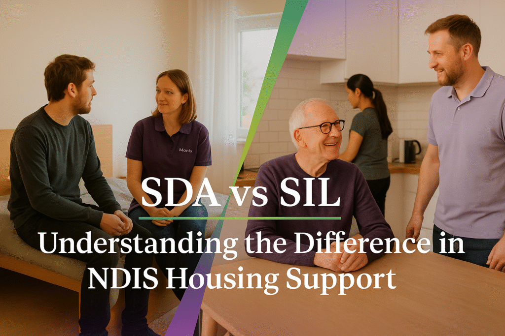 between Specialist Disability Accommodation (SDA) and Supported Independent Living (SIL)