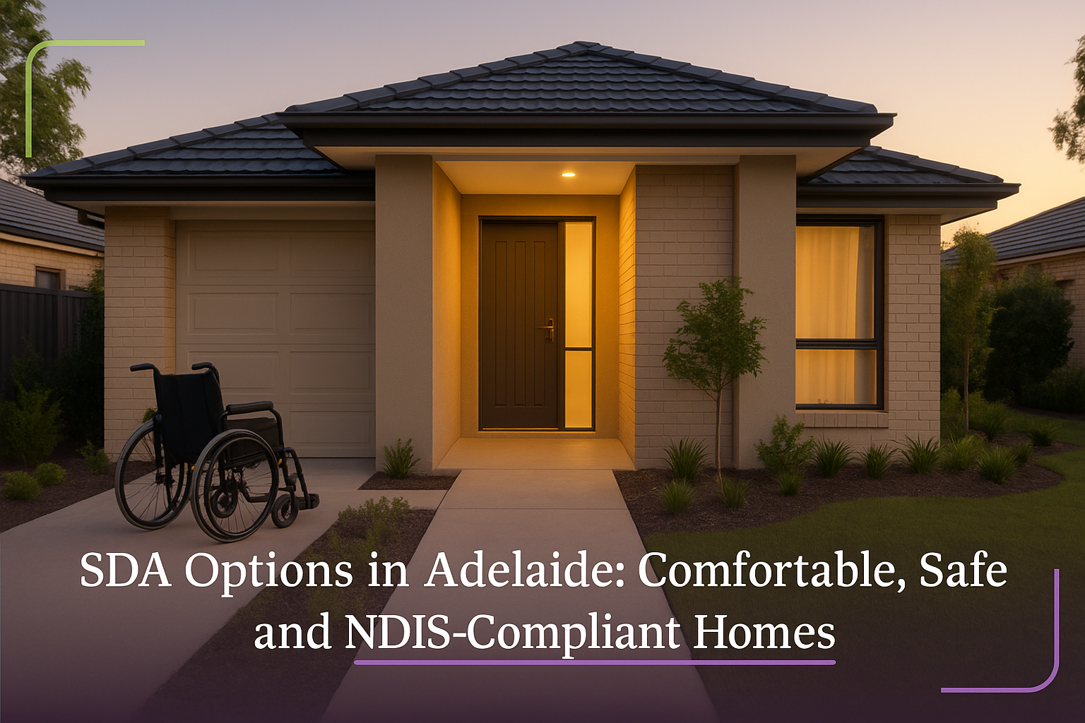 SDA Adelaide: Find Your NDIS-Compliant Home